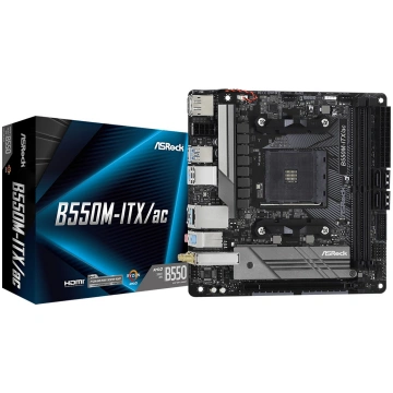 ASRock B550M-ITX/ac Socket AM4 mini ITX AMD B550 |