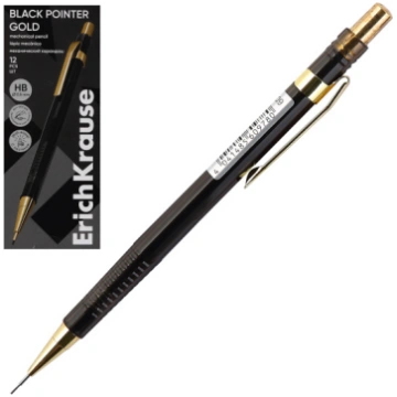 *Mehāniskais zīmulis ErichKrause Black Pointer Gol