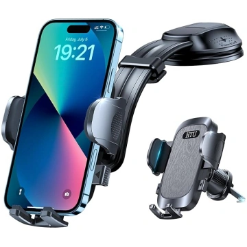 HTU 【Upgrade Bendable Arm Mobile Phone Holder Car【