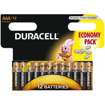 Duracell AAA vienreizējās lietošanas baterija, sār