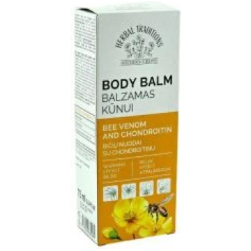 Herbal Traditions ķermeņa balzams – bišu inde un h