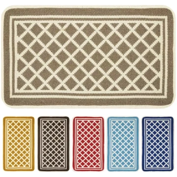 MILORD Multipurpose Cotton Bath Kitchen Rug CM.50X
