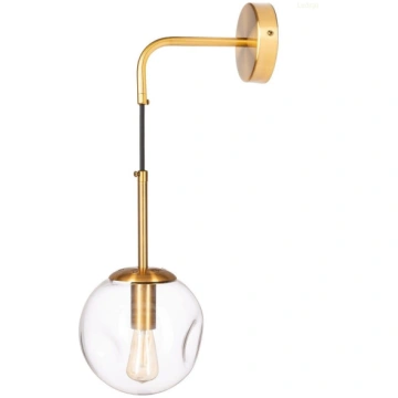 LAVA CLEAR metāla sienas lampa
