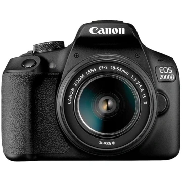 Canon EOS 2000D APS-C digitālā spoguļkamera ar EF-