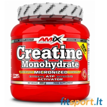 Amix Nutrition kreatīna monohidrāts 300 g. Amix Nu