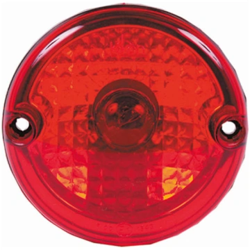 Rear fog light in clear glass look