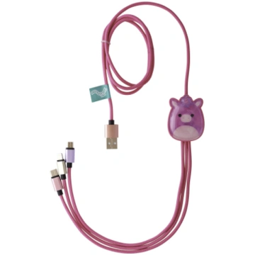Squishmallows 3in1 charging cable (1.2M) Lola CBSQ