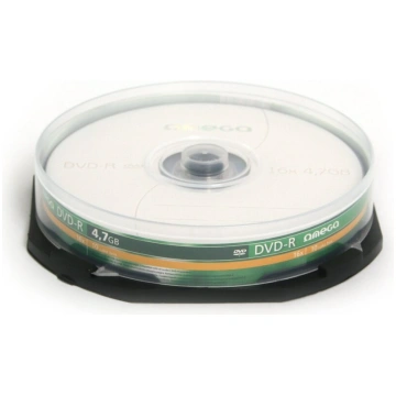Omega DVD-R 4,7 GB 16x 10 gab
