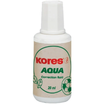 Korekcijas tepe KORES Aqua uz ūdens bāzes 20 ml