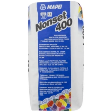Mapei Nonset 400, Bezrukuma betona remonta sastāvs