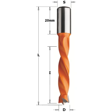 Koka urbis CMT; S=10x20 mm; D=10x43 mm
