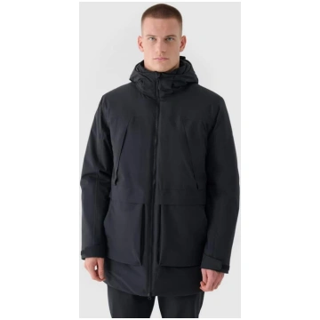 4F TECHNICAL JACKET, DEEP BLACK/563