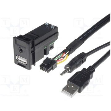Subaru, Toyota extender USB, AUX. 4CAR