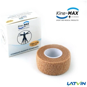 KINE-MAX pašlīpošs elastīgais pārsējs 2.5 cm x 4.5