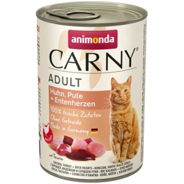 ANIMONDA Carny Pieaugušo kaķiem: vistas, tītara un