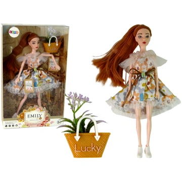 Lelle ar aksesuāriem Lean Toys Emily Fashion & Cla