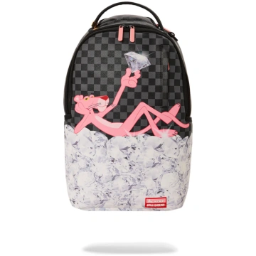 Pink Panther Stacked Diamonds Backpack