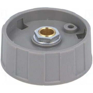 Knob | without pointer | ABS | Øshaft: 6mm | Ø40x1