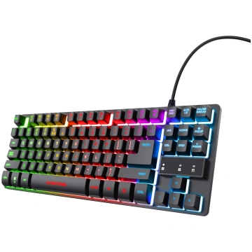 TRUST GXT833 Thado wired membrane backlit gaming k