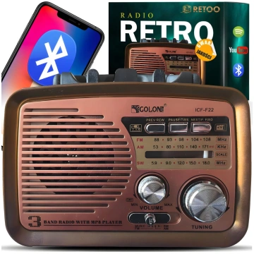 RTO Virtuves radio fm am būvniecība pārnēsājams ak