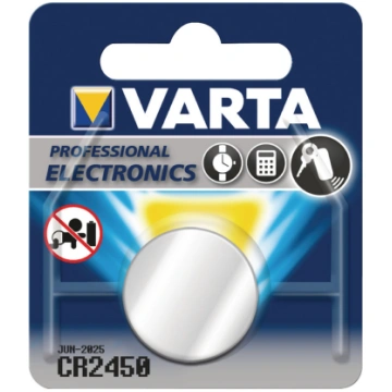 Baterijas Varta, CR2450, 3 V