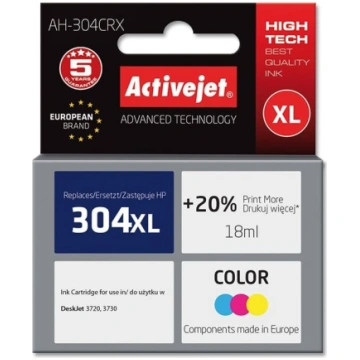 Effiki Activejet ah-304crx tinte (hp 304xl n9k07ae