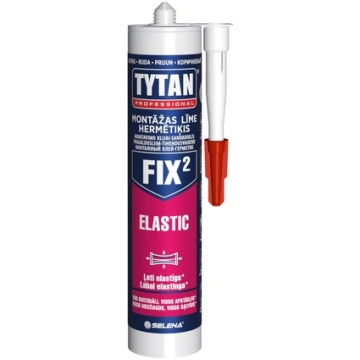 Montāžas līme FIX2 Elastic Tytan 290ml brūna/RAL80