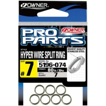 Riņķīši Owner HYPER WIRE SPLIT RING