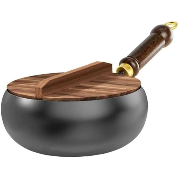 Nepārklāta dzelzs panna 24cm liela vēdera panna Me