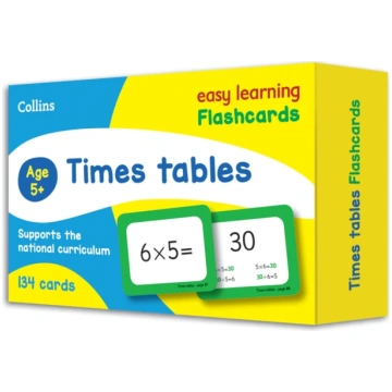 Times Tables Flashcards Collins Easy Learning Staf