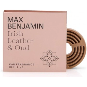 Max Benjamin Irish Leather and Oud car fragrance r