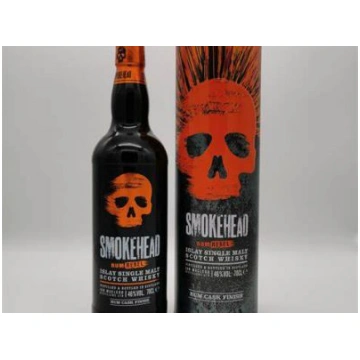 WHISKY SMOKEHEAD "RUM LEBEL" ISLAY SINGLE MALT CL 