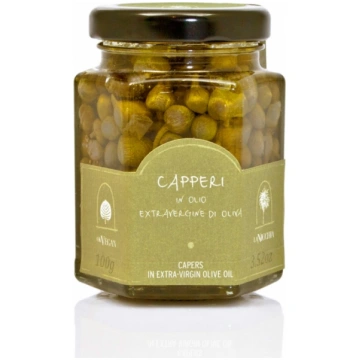 Pantellerijas Kaperi Extra Virgin Olīveļļā 100g Go