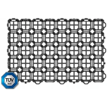Zālāju režģis SG6, 57,5x38x4 cm, melns; 4280203TJ 