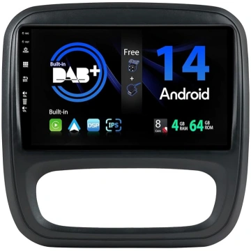 SXAUTO Android 14 - [Iebūvēts DAB] - IPS auto radi