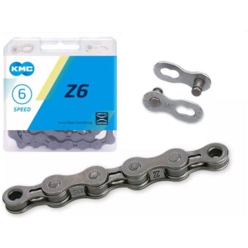 KMC Ķēde Z6 pelēka 114g KASTE (-) 1552037