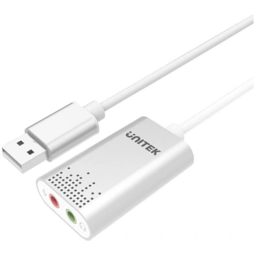 UNITEK Y-247A audio converter Silver