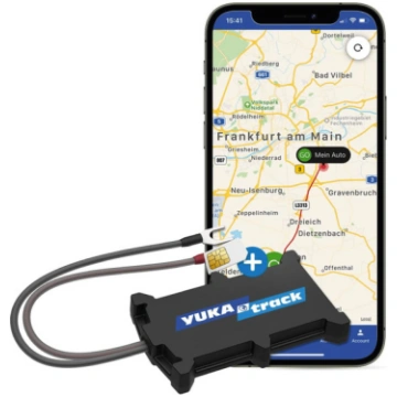 YUKAtrack easyWire GPS tracker, incl. SIM card, 2G