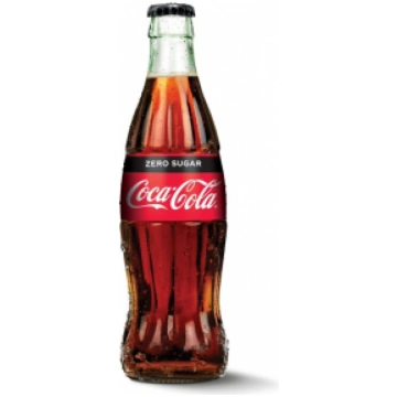 Gāzēts dzēriens COCA COLA Zero, 0.25 l RGB(DEP) 45