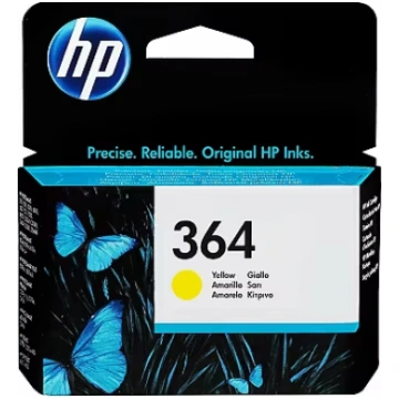 Hewlett Packard HP 364 Yellow Original Ink Cartrid