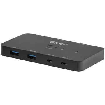 Club 3D CSV-2512 - KVM / audio switch - 2 ports CS