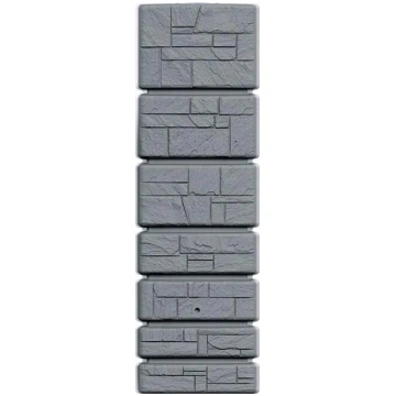 Lietusūdens tvertne Prosperplast Tower Stone pelēk