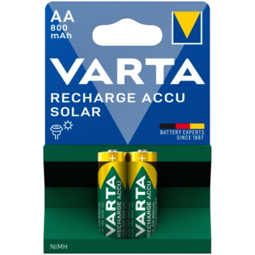 Baterijas lādējamas AA VARTA Recharge Accu Solar 8