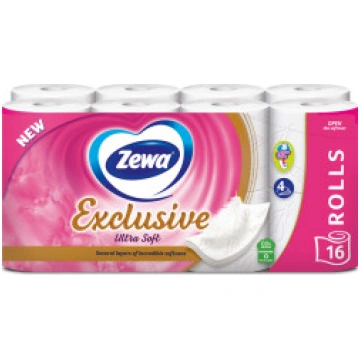 Tualetes papīrs Zewa Exclusive Ultra Soft