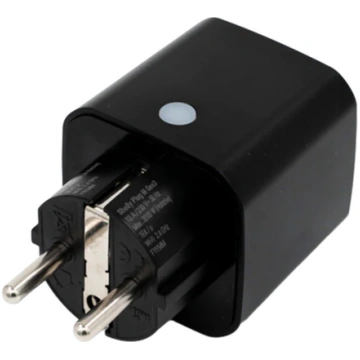 Shelly Plug M Gen3 Matter 13A smart socket, black 