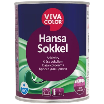 Krāsa ārdarbiem Vivacolor Hansa Sokkel C, 0.9L