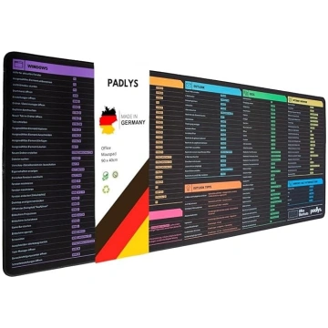 Excel & Office Mouse Pad Vācu - Liels galda palikt