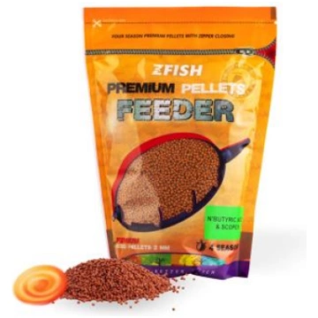Peletes ZFISH Micro Method Feeder Pellets 2mm/700g