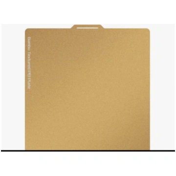Bambu Lab Textured PEI Plate (Gold) drukas pamatne