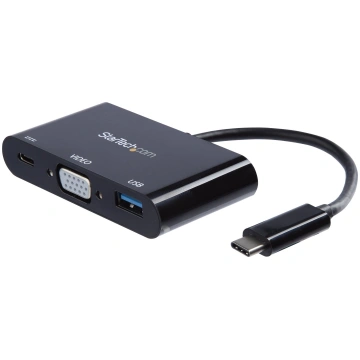 Startech USB-C VGA Multiport Adapter - USB-A Port 